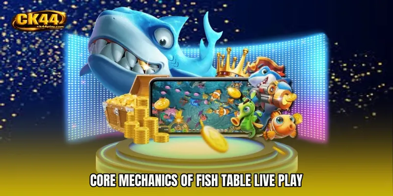 Core Mechanics of Fish Table live play